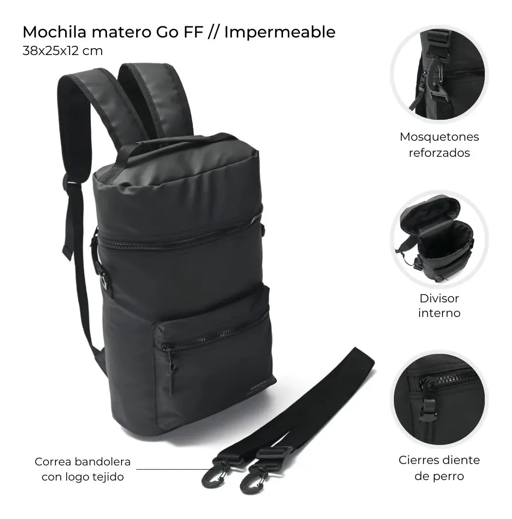 Mochila Morral Matera - Wanderlust - Imagen 6