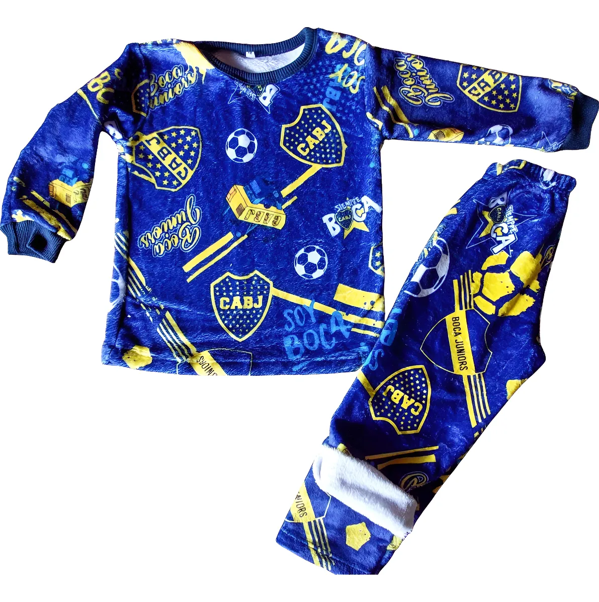Pijama polar soft - Boca Jr