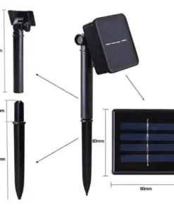 Alternative view of Luces led 100 - Solar Multicolor