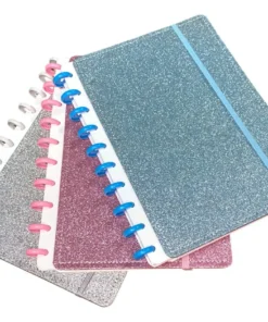 Cuaderno Glitter  con Discos