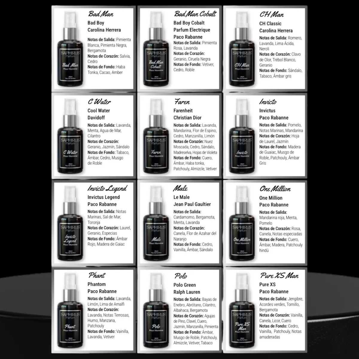 Perfume Mini - Saphirus - Imagen 5