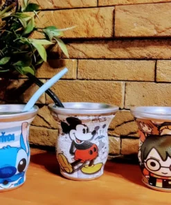 Mate Vidrio Forrado + Bombilla - Eco