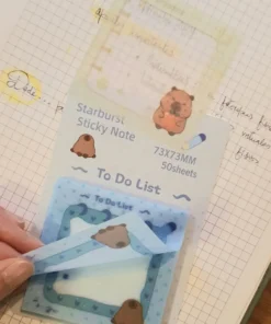 Alternative view of Notas Adhesivas Cuadrada  - Capybara