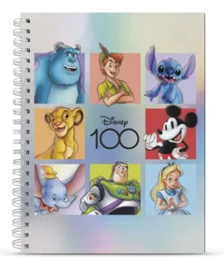 Cuaderno 16x21 Tapa Dura Disney 100 Años - Mooving