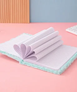 Alternative view of Cuaderno Peluche - Estrella/Corazon