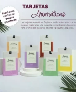 Tarjetas Aromáticas Saphirus
