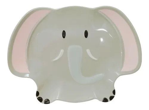 Plato Melamina Infantil siluetas - Imagen 2