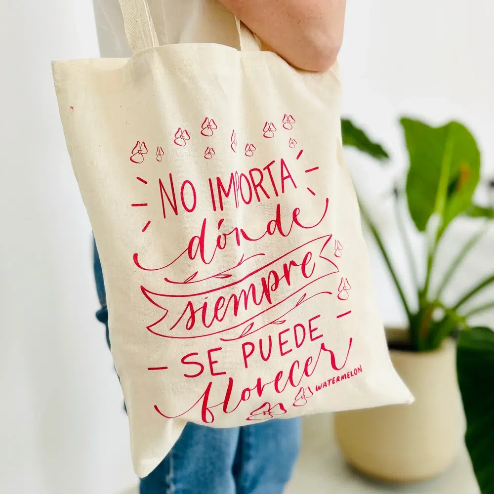 Bolsa Lienzo- Watermelon - Imagen 3