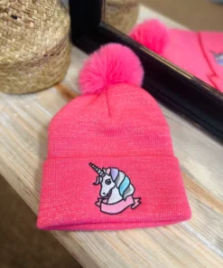 Gorro Unicornio con pompo