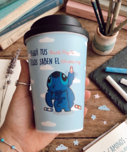 Vaso Termico de Cafe - Stitch