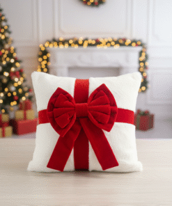 Funda de Almohadon con 3D Navidad