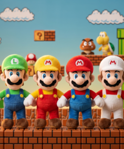 Alternative view of Peluche Mario Bros 27 cm