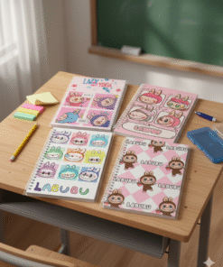 Alternative view of Cuaderno A5 - Labubu