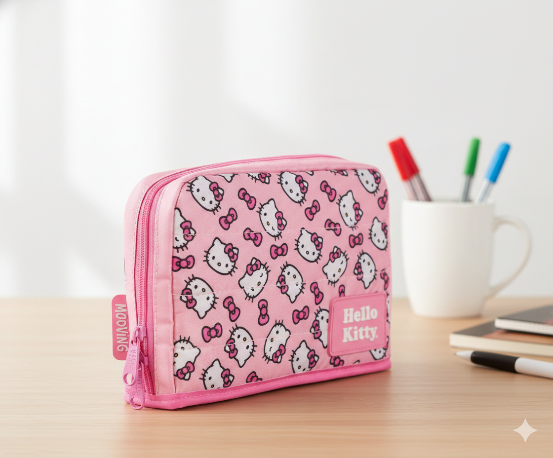 Cartuchera Slim Hello Kitty - Mooving