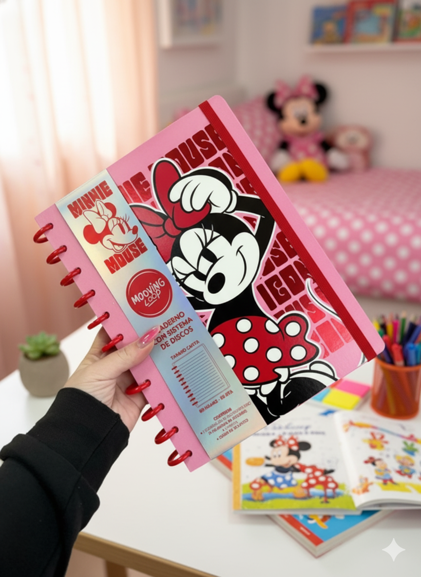 Cuaderno de Discos Mooving Minnie CARTA 1 Cuaderno de Discos Mooving Minnie CARTA
