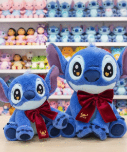 Peluche Stitch Con Moño 40 cm
