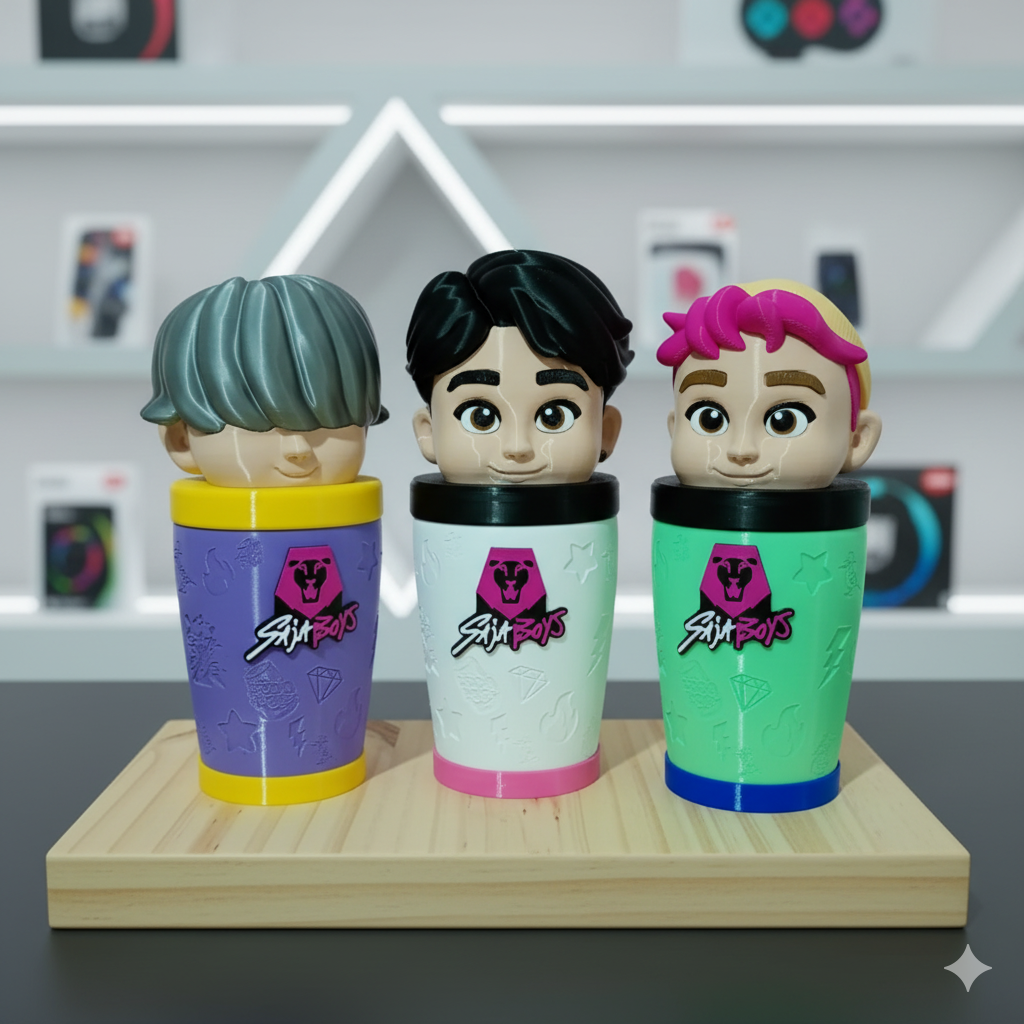 Vaso 3D Saja Boys - ABBY (Verde) 2 Vaso 3D Saja Boys - ABBY (Verde) - Imagen 2