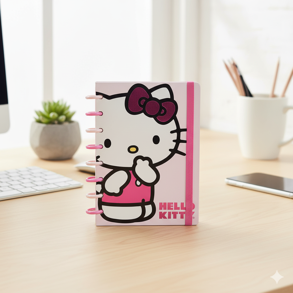 Cuaderno de Discos Hello Kitty - Mooving A5