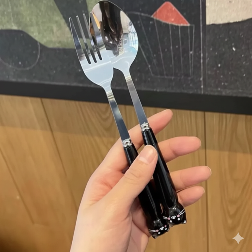 Set de Cubiertos x3 Animales