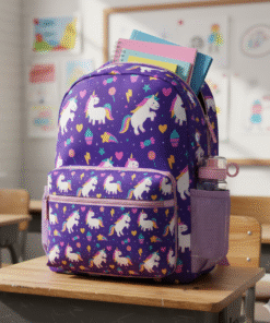 Mochila Con Cartuchera - UNICORNIO