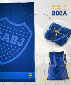 Toallon Estampado - Boca Junior