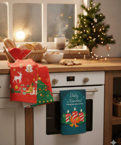 Repasador Navideño Estampado