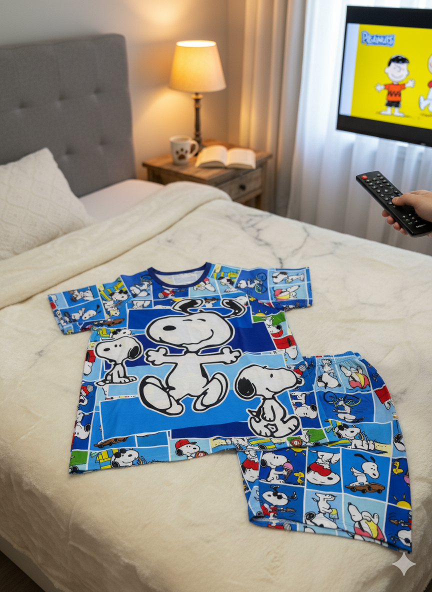 Pijama Adulto - Snoopy VERANO