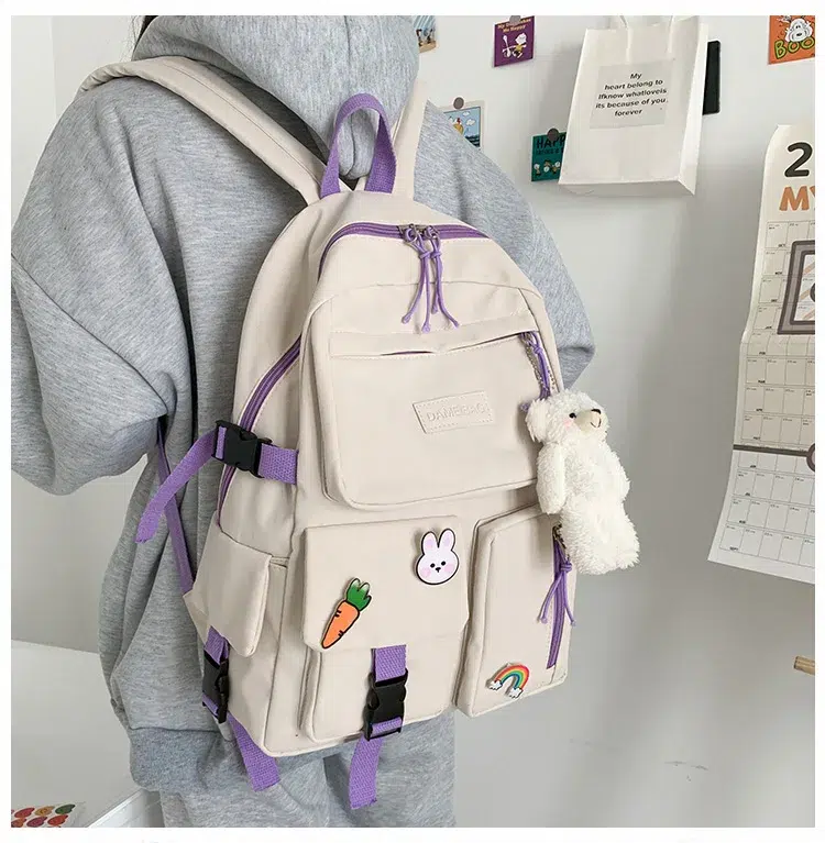 Mochila The Day (solo negro) - Imagen 2