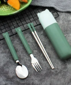 Alternative view of Set de Cubiertos - Ciervo