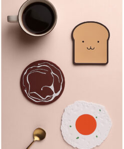 Alternative view of Set x3 Posavasos Food