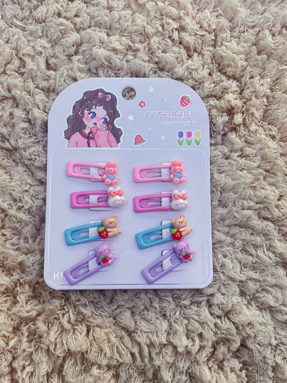 Mini Hebillas x8 - Cute Baby