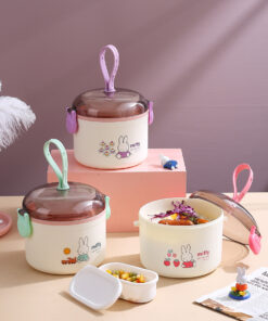 Vianda Redonda con Manija + Divisiones Miffy Bunny