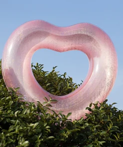 Corazon Inflable con glitter