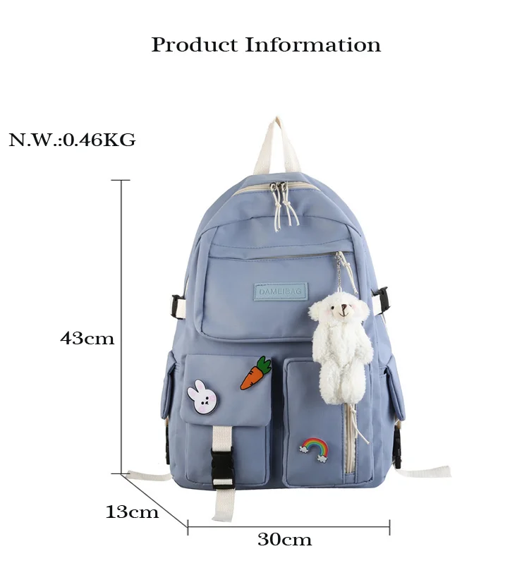 Mochila The Day (solo negro) - Imagen 3