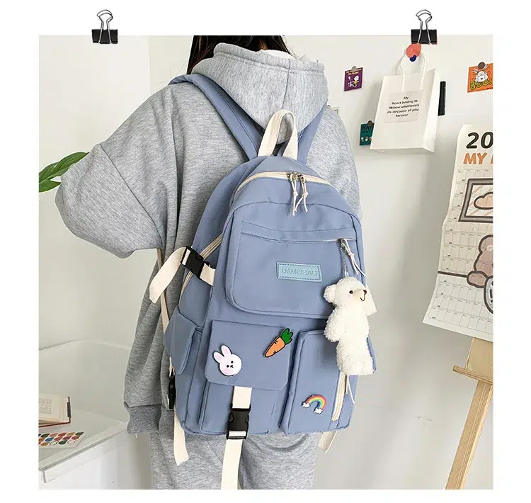 Mochila The Day (solo negro)