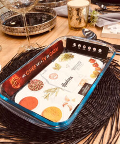 Asadera de Vidrio Rect 34cm  - Hudson