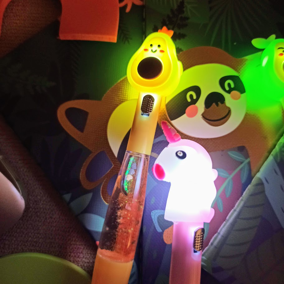 Lapiceras Luminosas x3