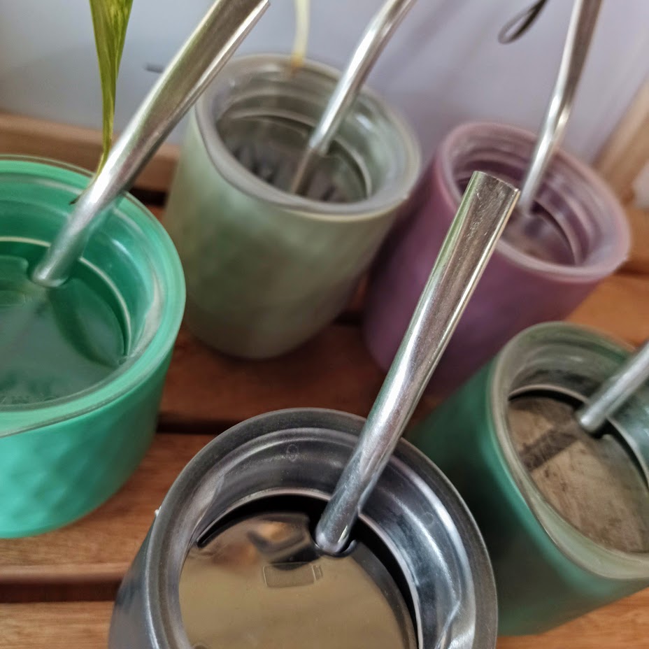 Mate AVA antivuelco+bombilla - Imagen 3