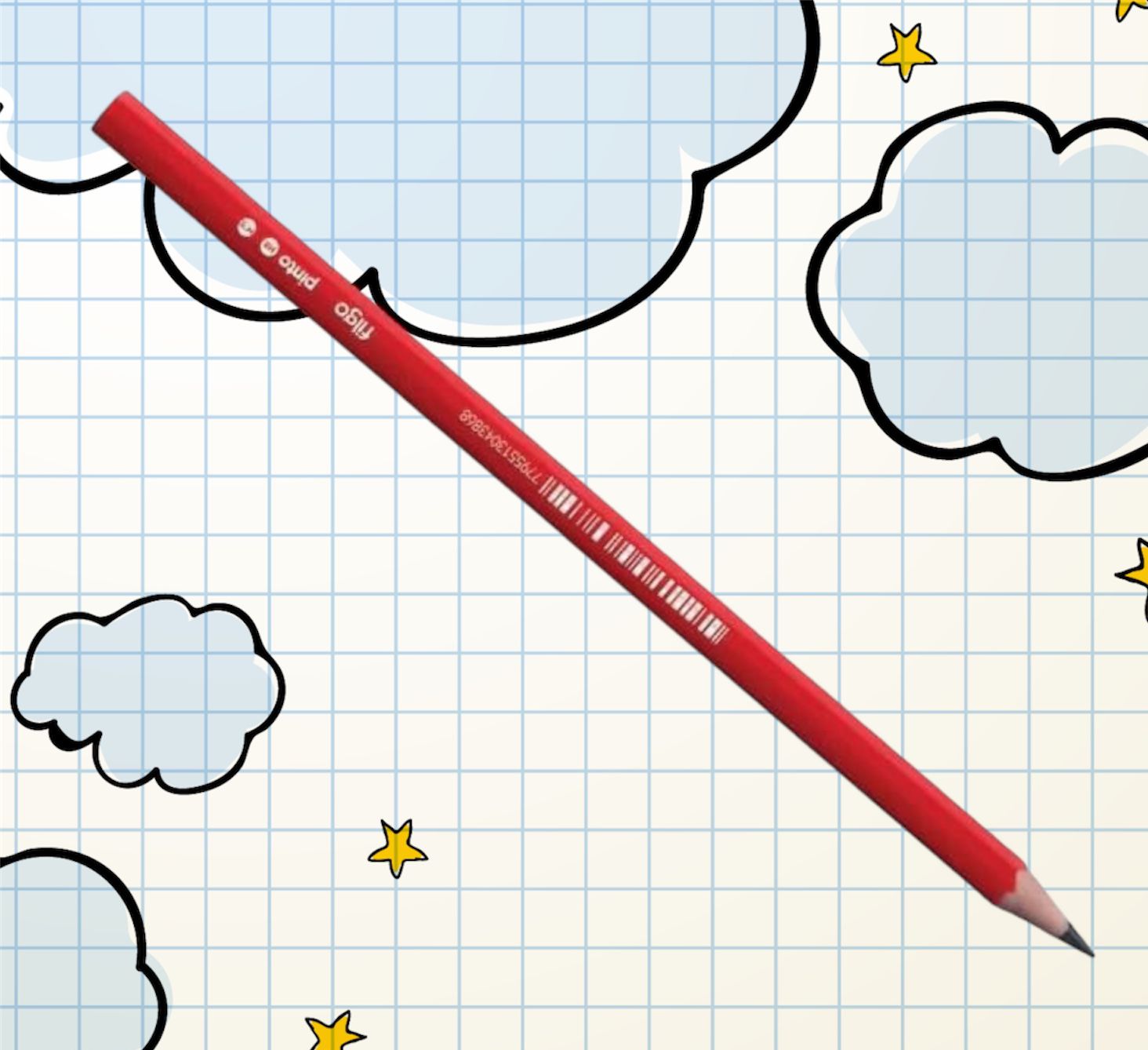 Lapiz Filgo Negro HB - Grafito x3