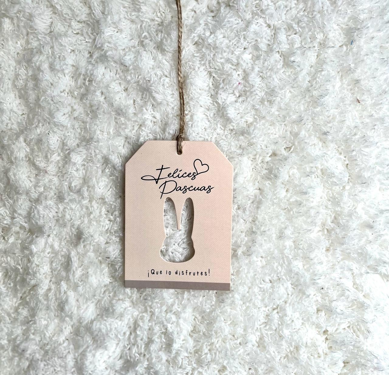 Tags Medium - Conejo Calado x3