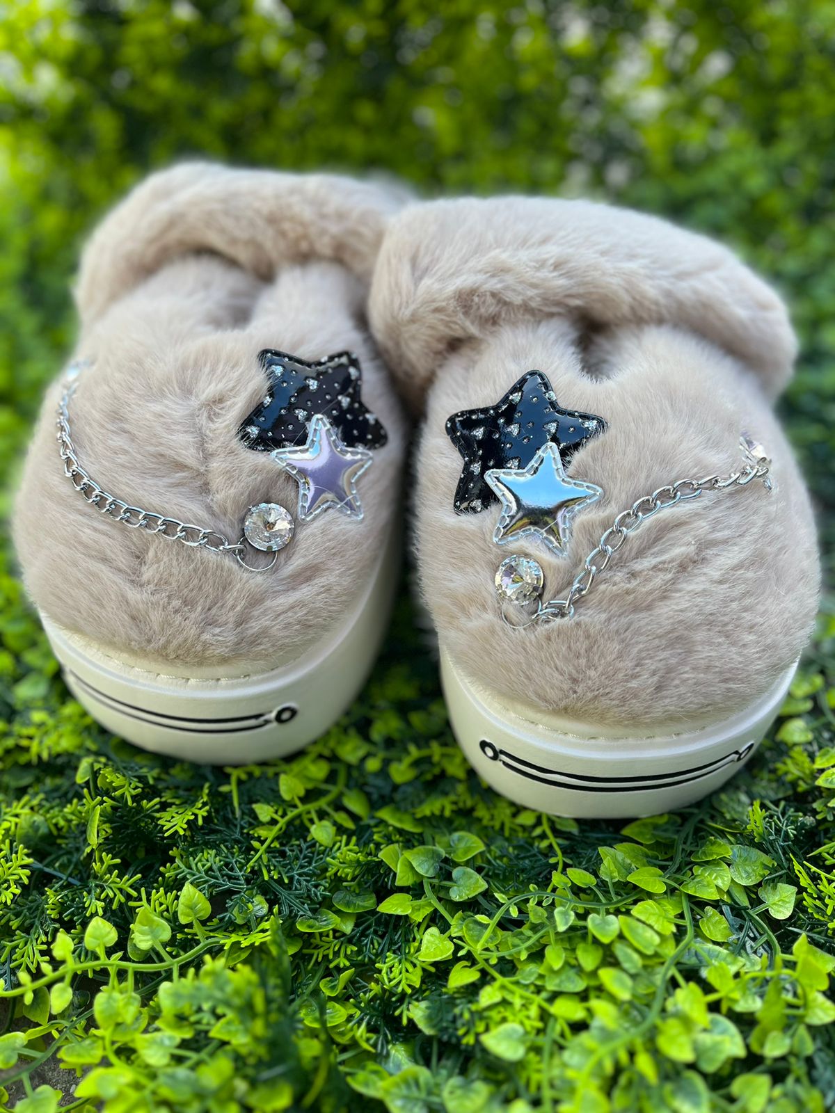 Pantufla Importada Con Plataforma - Cadena