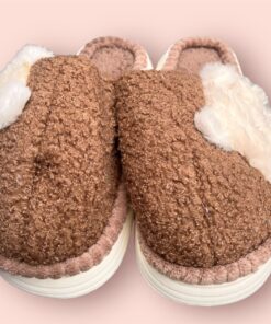 Pantufla Importada ABIERTA - PELUCHE