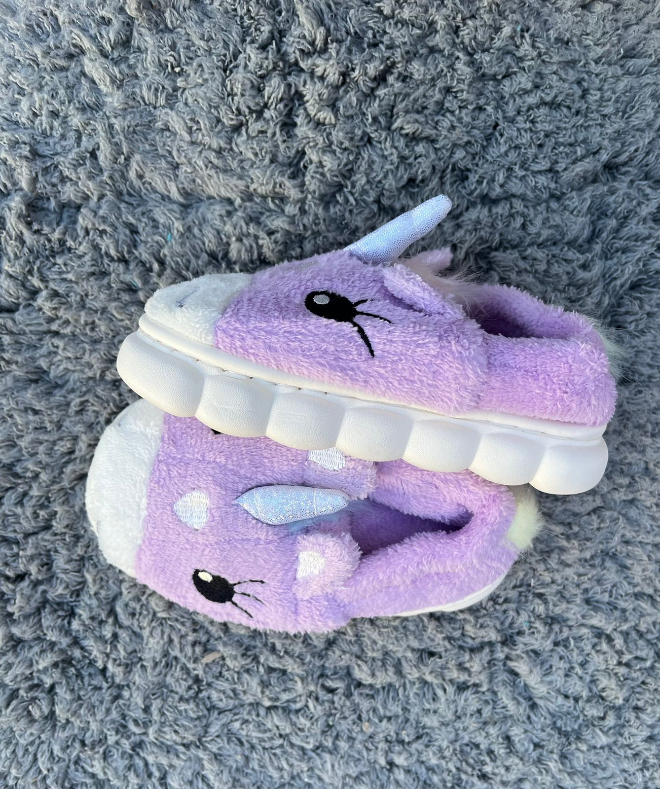 Pantufla Importada - Unicornio Gamuzada - Imagen 2