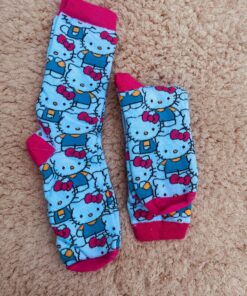 Medias 3/4 - Hello Kitty (Puntera de Color)