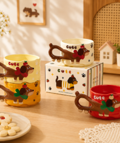 Taza de Ceramica - Cut Salchicha