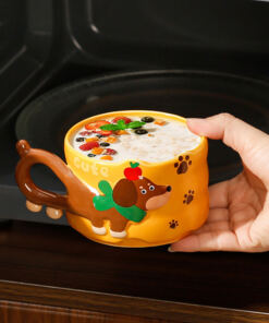 Alternative view of Taza de Ceramica - Cut Salchicha