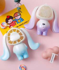 Alternative view of Mini Ventilador Orejas Largas Cute