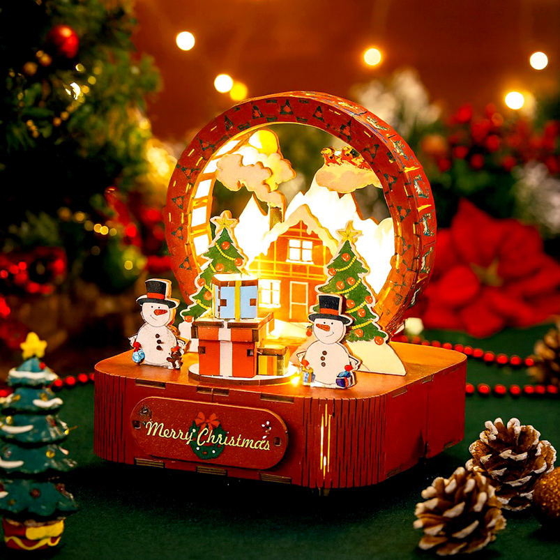 Cajita Musical - Merry Christmas 1 Cajita Musical - Merry Christmas