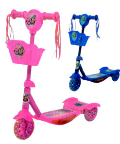 Monopatin 3 Ruedas Con Canasto