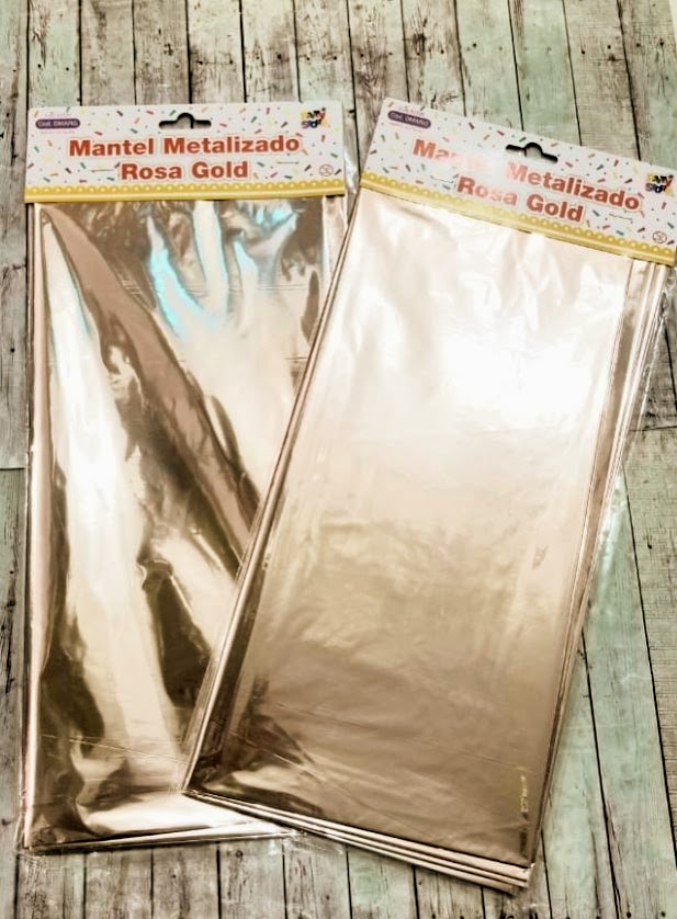 Mantel Metalizado Cotillon